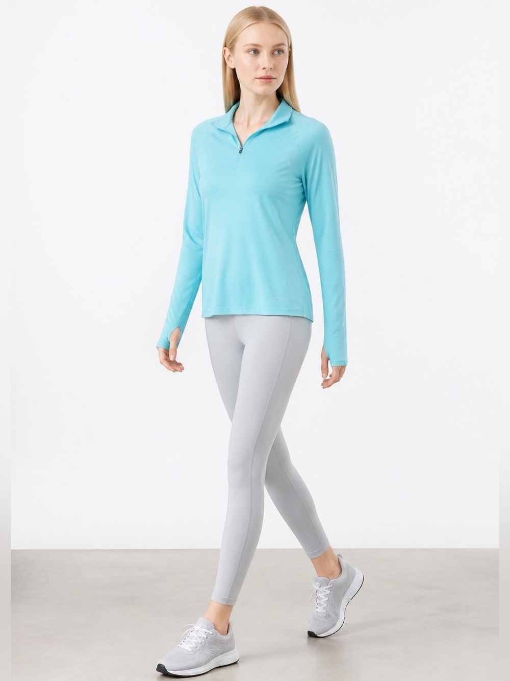 Eddie Bauer I Long Sleeve Athletic Thumb Hole Top